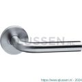 Intersteel Living 1316 gatdeel deurkruk rechts Recht op rond rozet 55 mm plus 7 mm nokken RVS EN 1906/4 0035.131602A