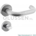 Intersteel Living 1956 deurkruk Rond met geveerde rozet met WC 8 mm ATP RVS 0035.195610