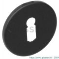 Intersteel Essentials 3431 sleutelplaatje staal verdekt diameter 53x5 mm RVS zwart 0035.343116