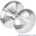 Intersteel Essentials 3930 voordeurknop 393029 vast Paddenstoel diameter 58/66 mm M8 RVS 0035.393029
