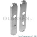 Intersteel 3961 SKG3 NM-veiligheids schilden doorgaand profielcilindergat 72 mm met kerntrek beveiliging RVS 0035.396136