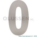 Intersteel Living 4021 huisnummer 0 XL hoogte 300 mm RVS geborsteld 0035.402110