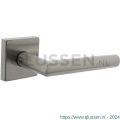 Intersteel Living 4057 set achterdeurbeslag vierkant,deurkruk Jura met massieve rozetten RVS 0035.405720