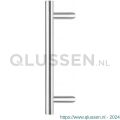 Intersteel Essentials 4328 deurgreep per stuk T-schuin 700x85x25 mm hart op hart 500 mm RVS incusief bevestiging 0035.432841