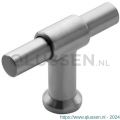 Intersteel Essentials 8510 meubelknop T-vorm 20 mm recht-recht RVS 0035.851081