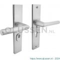 Intersteel Living 3795 SKG3 veiligheids schilden rechthoekig geveerd kruk-kruk profielcilindergat 55 mm met kerntrek beveiliging aluminium F1 0082.379529