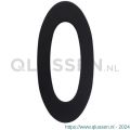 Intersteel Living 4020 huisnummer 0 150 mm RVS-zwart 1223.402040