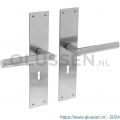 Intersteel Essentials 0583 deurkruk Jura met langschild 250x55x2 mm SL 56 mm RVS 1235.058324
