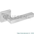 Intersteel Essentials 1249 deurkruk Vierkant op dubbelgeveerde rozet 53x53x8 mm met 7 mm nokken RVS 1235.124902