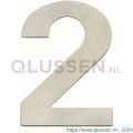 Intersteel Essentials 4020 huisnummer 2 150x2 mm RVS 1235.402072