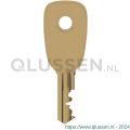 SecuMax 832 raamgrendel met slot en sleutel bruin sleutel draai-kiep 2510.591.56