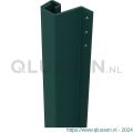 SecuStrip Plus achterdeur buitendraaiend terugligging 0-6 mm L 2300 mm RAL 6012 zwart groen 1010.170.051
