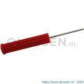 GB 392080 inslaghulpstuk voor UNI-Flexplug rood 175 mm verzinkt draad 392080.B001