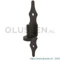 GB 49843 plaatduim Rustica pen diameter 16 mm 16x45 mm 210x38x5 mm zwart epoxy coating zwart 49843.B001