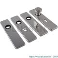 Ami 185/44 Klik knopkortschild aluminium knop 160/40 vast kortschild 185/44 Klik blind F1 311571