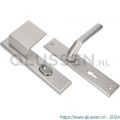 Ami VHB 251/15-90/80-379 KT veiligheids Rotaveer duwer-kruk langschildgarnituur SKG*** kerntrekbeveiliging VHB 251/50/15 KT 55 deurduwer 90/80 links en deurkruk 379 Rota profielcilinder PC 55 F1 deurdikte 38-42 mm 891611