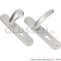 Ami VHB 250/50/1-173-378 veiligheids Rotaveer knop-kruk langschildgarnituur SKG*** ovaal VHB knop 173 250/50/1 buiten en binnen profielcilinder PC 72 deurkruk 378 Rota F1 deurdikte 38-42 mm 689911