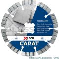 Carat diamant zaagblad doorslijper CC X-Lock DS-3500 beton CCXLOCK125