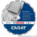 Carat diamant zaagblad CNC Classic 300x25,40 mm beton en harde materialen CNCC300400