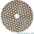 Carat diamant polijstschijf droog 125 mm Buff White EGP EGPBUFFWH00