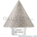 Carat conische diamant droog frees EHM 2-38 mm x M14 EHM0380406