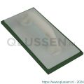 Melkmeisje schuurbord kunststof met groen rubber beleg 280x140 mm MM516280