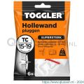 Toggler TC-6 hollewandplug TC zak 6 stuks plaatdikte 15-19 mm 96116300