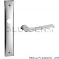 Mandelli1953 1460R Kiri deurkruk gatdeel rechtswijzend op langschild 240x40 mm blind chroom TH51460CB0300