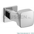 Mandelli1953 1621 Carré deurkruk op rozet 50x50x6 mm chroom TH51621CB0100