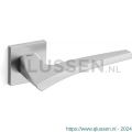 Mandelli1953 1631L Astrid deurkruk gatdeel op rozet 50x50x6 mm linkswijzend mat chroom TH51631CA0200