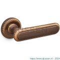 Mandelli1953 1641R Coco deurkruk gatdeel op rozet 51x10 mm rechtswijzend brons TH51641BC0300