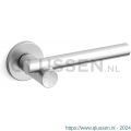 Mandelli1953 1671L Bilbao deurkruk gatdeel op rozet 51x6 mm linkswijzend mat chroom TH51671CA0200