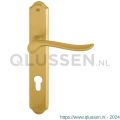 Mandelli1953 690 BB72 Rondo deurkruk op langschild 260x47 mm BB72 mat messing TH50690ME0111