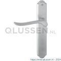 Mandelli1953 690L BB56 Rondo deurkruk gatdeel linkswijzend op langschild 260x47 mm BB56 mat chroom TH50690CA0201