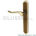 Mandelli1953 690L Rondo deurkruk gatdeel linkswijzend op langschild 260x47 mm blind brons TH50690BC0200