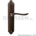 Mandelli1953 690L PC92 Rondo deurkruk gatdeel linkswijzend op langschild 260x47 mm PC92 antiek brons TH50690BA0262