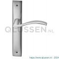 Mandelli1953 710R Zen deurkruk gatdeel rechtswijzend op langschild blind mat chroom-chroom TH50710CA-CB0300