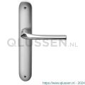 Mandelli1953 720 PC72 Filo deurkruk op langschild 238x40 mm PC72 mat chroom-chrome TH50720CA-CB0142