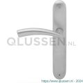 Mandelli1953 770L BB56 Nadir deurkruk gatdeel linkswijzend op langschild 238x40 mm BB56 mat chroom TH50770CA0201