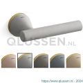 Mandelli1953 8021 Juno deurkruk op rozet 51x6 mm asgrijs-mat messing TH58021ME-QA0100