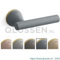 Mandelli1953 8021 Juno deurkruk op rozet 51x6 mm grafiet-mat messing TH58021ME-QD0100