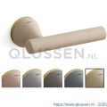 Mandelli1953 8021 Juno deurkruk op rozet 51x6 mm zand-mat messing TH58021ME-QE0100