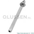 GPF Bouwbeslag AG0076 wisselstift excentrisch vast-draaibaar M10x35 mm/8x8x110 mm voor deurdikte 68 mm AG0076