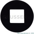 GPF Bouwbeslag AG0115.65 krukring zwart 18,3 mm voor zwarte deurkrukken van GPF Bouwbeslag AG0115.65