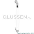 GPF Bouwbeslag RVS 4926.49A Ika deurgreep gebogen 130x60/114 mm RVS gepolijst-wit met enkel- en dubbelzijdige bevestiging GPF4 9264900A