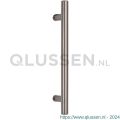 GPF Bouwbeslag Anastasius 9510.A3 deurgreep GPF16 16x198/128 mm Mocca blend met bevestiging GPF9510A30198-16