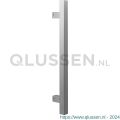 GPF Bouwbeslag RVS 3600.09 deurgreep GPF10 vierkant 22x300/200 mm hoogte 55 mm RVS geborsteld met enkel- en dubbelzijdige bevestiging GPF360009710