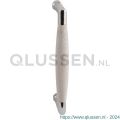 GPF Bouwbeslag RVS 4912.49A Ika deurgreep haaks 130x60/114 mm RVS gepolijst-eiken whitewash met enkel- en dubbelzijdige bevestiging GPF4 9124900A