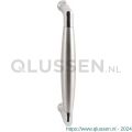 GPF Bouwbeslag RVS 4915.49A Ika deurgreep haaks 130x60/114 mm RVS gepolijst-RVS geborsteld met enkel- en dubbelzijdige bevestiging GPF4 9154900A