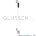 GPF Bouwbeslag RVS 4925.49A Ika deurgreep haaks 130x60/114 mm RVS gepolijst-wit met enkel- en dubbelzijdige bevestiging GPF4 9254900A